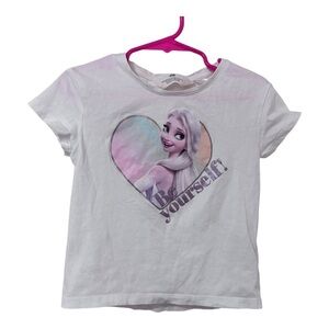 3/$15 Disney h&m Frozen Queen Elsa Kids graphic T-Shirt size 3T